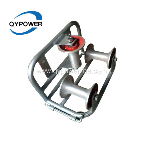 Three-Wheel Corner cable roller